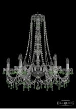 Люстра хрустальная Bohemia Ivele 1410/6/240/h-74/Ni/V5001