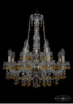 Люстра хрустальная Bohemia Ivele 1410/8+4/195/h-63/Pa/V1003