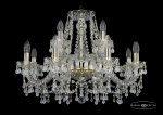Люстра хрустальная Bohemia Ivele 1410/8+4/240/G/V0300