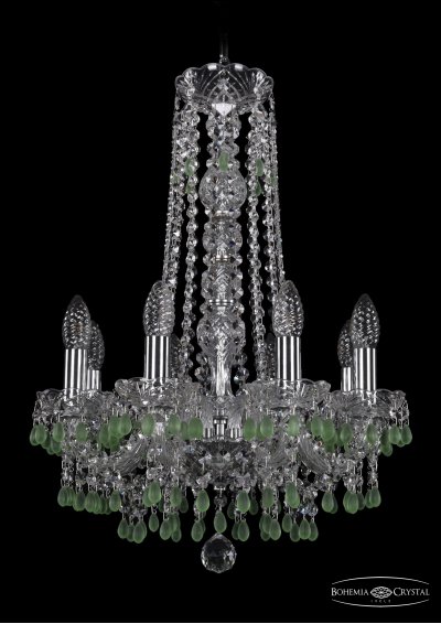 Люстра хрустальная Bohemia Ivele 1410/8/141/h-60/Ni/V5001