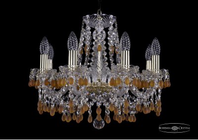 Люстра хрустальная Bohemia Ivele 1410/8/160/G/V1003