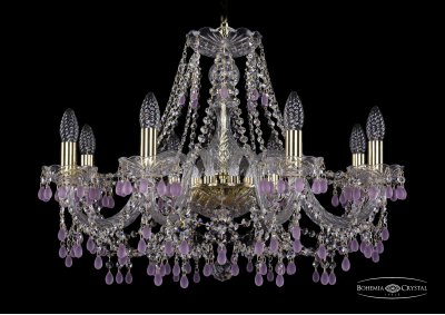 Люстра хрустальная Bohemia Ivele 1410/8/240/G/V7010