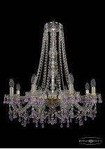 Люстра хрустальная Bohemia Ivele 1410/8/240/h-74/G/V7010