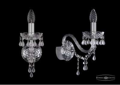 Светильник настенный бра Bohemia Ivele 1410B/1/160/Ni/V0300