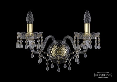 Светильник настенный бра Bohemia Ivele 1410B/2/195/XL/G/V0300