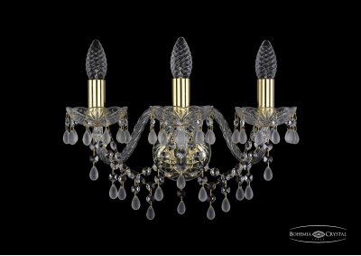 Светильник настенный бра Bohemia Ivele 1410B/3/160/G/V0300