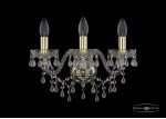 Светильник настенный бра Bohemia Ivele 1410B/3/160/G/V0300