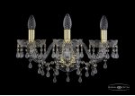 Светильник настенный бра Bohemia Ivele 1410B/3/160/XL/G/V0300