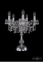 Настольная лампа Bohemia Ivele 1410L/5/141-47/Ni/V0300