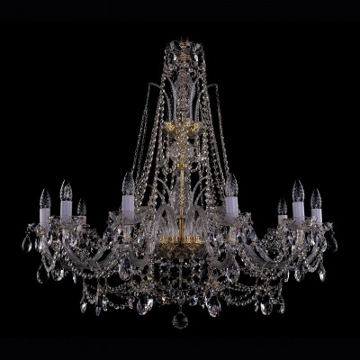 Люстра хрустальная Bohemia Ivele 1411/10/360-87/G