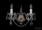 Светильник настенный бра Bohemia Ivele 1411/2/G/Big