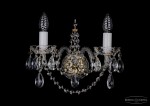 Светильник настенный бра Bohemia Ivele 1411B/2/141G