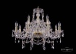 Люстра хрустальная Bohemia Ivele 1411/8+4/240/G
