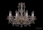 Люстра хрустальная Bohemia Ivele 1411/8/195/G/Balls