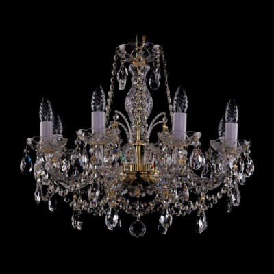 Люстра хрустальная Bohemia Ivele 1411/8/195/G Люстра хрустальная Bohemia Ivele 1411/8/195/G