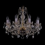 Люстра хрустальная Bohemia Ivele 1411/8/195/G