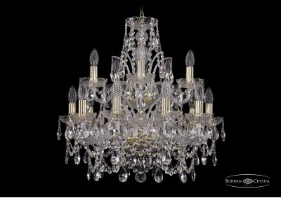 Люстра хрустальная Bohemia Ivele 1411/10+5/195/2d/G