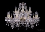 Люстра хрустальная Bohemia Ivele 1411/10+5/240/G