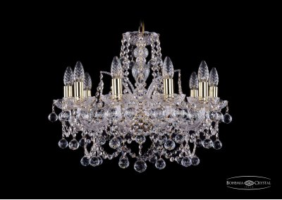 Люстра хрустальная Bohemia Ivele 1411/10/195/G/Balls