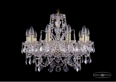 Люстра хрустальная Bohemia Ivele 1411/10/195/G/Leafs