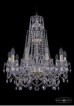 Люстра хрустальная Bohemia Ivele 1411/10/195/XL-65/G