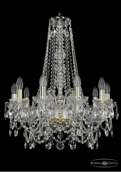 Люстра хрустальная Bohemia Ivele 1411/10/195/h-70/G