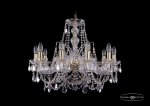 Люстра хрустальная Bohemia Ivele 1411/10/240/G/Leafs