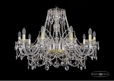 Люстра хрустальная Bohemia Ivele 1411/10/300/G
