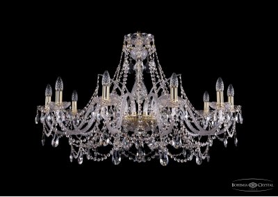 Люстра хрустальная Bohemia Ivele 1411/10/360-66/G