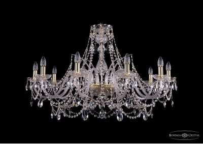 Люстра хрустальная Bohemia Ivele 1411/10/360/G