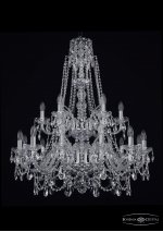 Люстра хрустальная Bohemia Ivele 1411/12+6/300/XL-99/2d/Ni