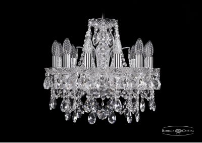 Люстра хрустальная Bohemia Ivele 1411/12/141/Ni Люстра хрустальная Bohemia Ivele 1411/12/141/Ni