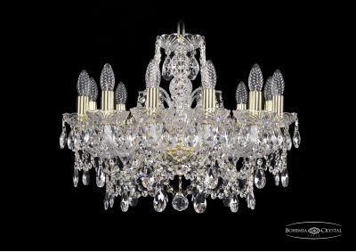 Люстра хрустальная Bohemia Ivele 1411/12/195/G Люстра хрустальная Bohemia Ivele 1411/12/195/G