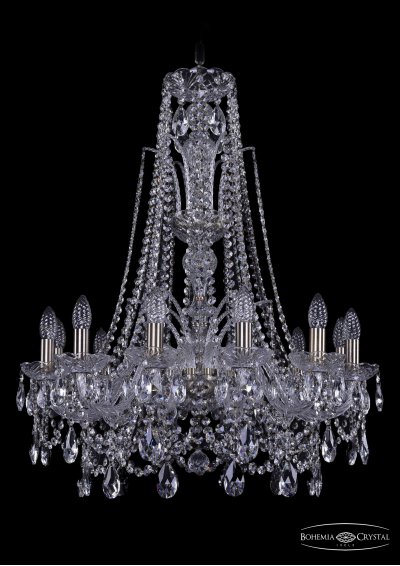 Люстра хрустальная Bohemia Ivele 1411/12/240/XL-83/Pa Люстра хрустальная Bohemia Ivele 1411/12/240/XL-83/Pa