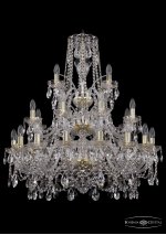 Люстра хрустальная Bohemia Ivele 1411/16+8+4/300/3d/G