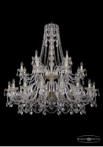 Люстра хрустальная Bohemia Ivele 1411/16+8+4/460/2d/G