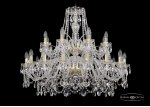 Люстра хрустальная Bohemia Ivele 1411/16+8/360/2d/G