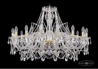 Люстра хрустальная Bohemia Ivele 1411/16/360/G
