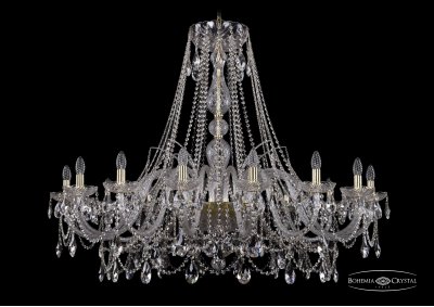 Люстра хрустальная Bohemia Ivele 1411/16/460/G