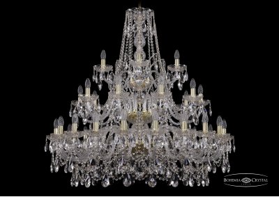Люстра хрустальная Bohemia Ivele 1411/20+10+5/400/3d/G