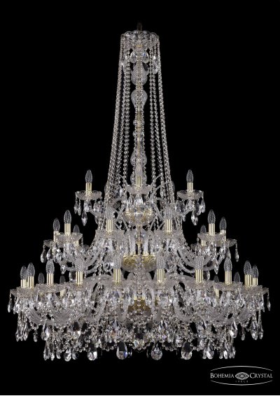 Люстра хрустальная Bohemia Ivele 1411/20+10+5/400/h-158/3d/G Люстра хрустальная Bohemia Ivele 1411/20+10+5/400/h-158/3d/G