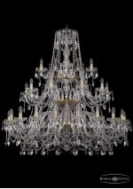 Люстра хрустальная Bohemia Ivele 1411/20+10+5/460/3d/G