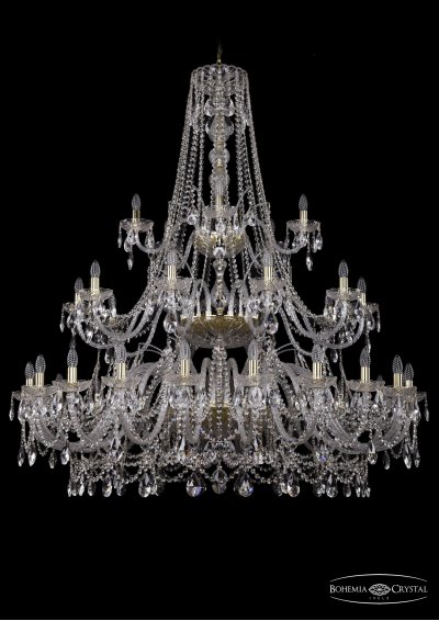 Люстра хрустальная Bohemia Ivele 1411/20+10+5/530/3d/G