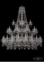 Люстра хрустальная Bohemia Ivele 1411/20+10+5/530/3d/G