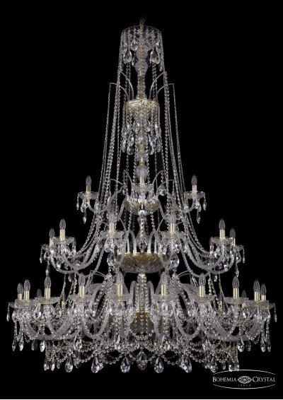 Люстра хрустальная Bohemia Ivele 1411/20+10+5/530/XL-202/3d/G