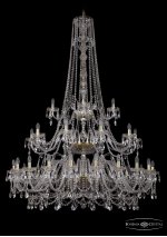 Люстра хрустальная Bohemia Ivele 1411/20+10+5/530/h-202/3d/G