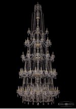 Люстра хрустальная Bohemia Ivele 1411/20+20+10+10+5/460/5d/G