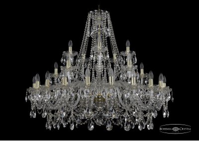 Люстра хрустальная Bohemia Ivele 1411/20+5+5/360/G