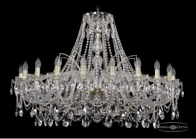 Люстра хрустальная Bohemia Ivele 1411/20/400/G