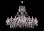Люстра хрустальная большая Bohemia Ivele 1411/24/530-115/G